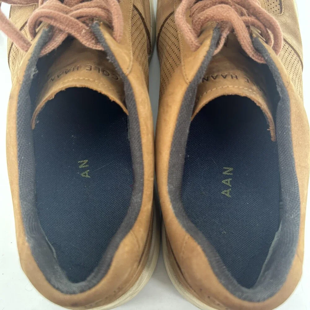 Cole Haan Shoes Mens Size 10 Grand Crosscourt Nubuck Perforated Sneakers C33980
